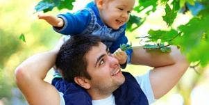 baby and dad