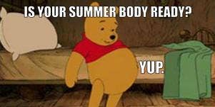 summer memes beach body positive