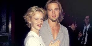 Brad Pitt and Juliette Lewis