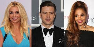 Britney Spears, Justin Timberlake, and Janet Jackson