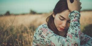 sad woman