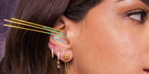woman's ear