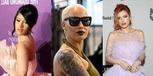 cardi b amber rose bella thorne