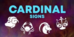 cardinal zodiac signs