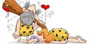 caveman and cavewoman