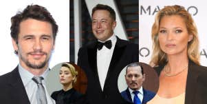James Franco, Elon Musk, Kate Moss