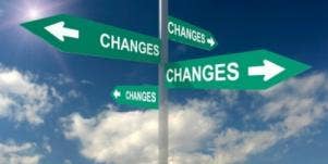 signs of change in every direction
