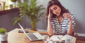 frustrated woman