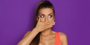 shocked woman