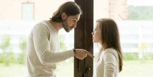 arguing couple