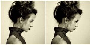 woman swearing 