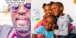 Dad learns kids aren't biologically his