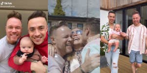 Screenshots from @stuartandfrancis TikTok