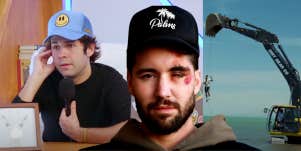 David Dobrik, Jeff Wittek, excavator