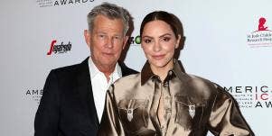 Katharine McPhee and David Foster