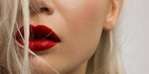 woman's lips