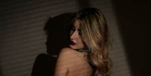 Woman and shadow 