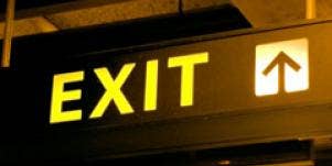 exit sign