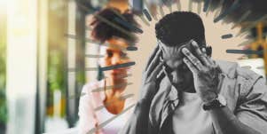 man unable to apologize after an argument with his girlfriend