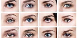 different eye colors