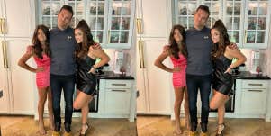 father and daughters before dance received nasty comments 