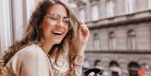 happy woman