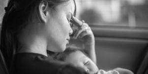 first-time mother with postpartum depression