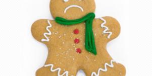 sad gingerbread man