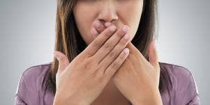 woman surprised to learn people sniff their hands after shaking hands
