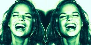girl laughing 