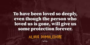 albus dumbledore quote from harry potter