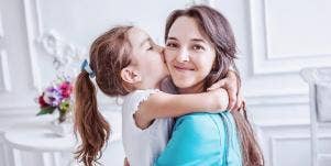 mom helping child with rejection sensitivity