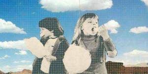 kids eating clouds 