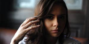 stressed woman