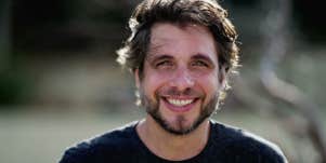 man smiling 