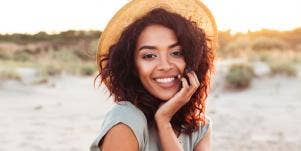 happy woman