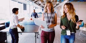 women at work