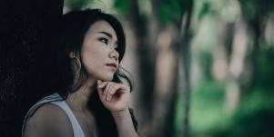 woman thinking