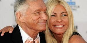 Hugh Hefner and Crystal Harris back together