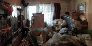 hoarding room