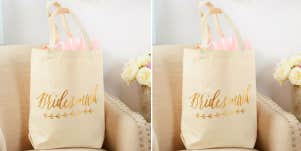 15 Best Personalized/Custom Wedding Tote Bags For The Bride And Bridal Party