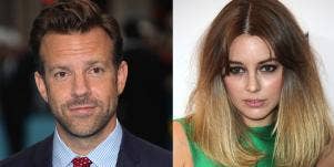 Jason Sudeikis and Keeley Hazell