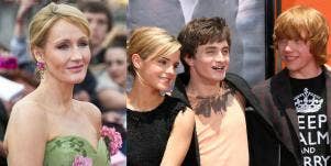 JK Rowling, Harry Potter cast