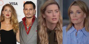 Amber Heard, Johnny Depp, Savannah Guthrie