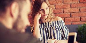 Couple considering divorce assets