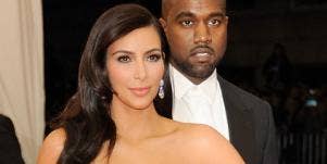 Kim Kardashian & Kanye West 