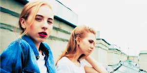 angry looking women