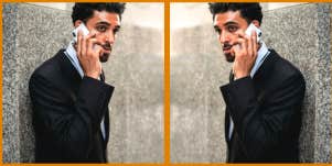 Man on a phone