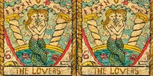 the lovers tarot card