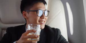 man, plane